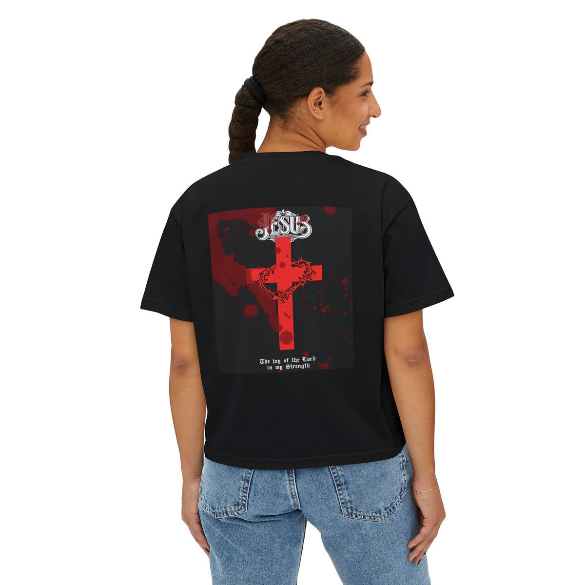 Crowns & Crosses Women's Boxy Tee