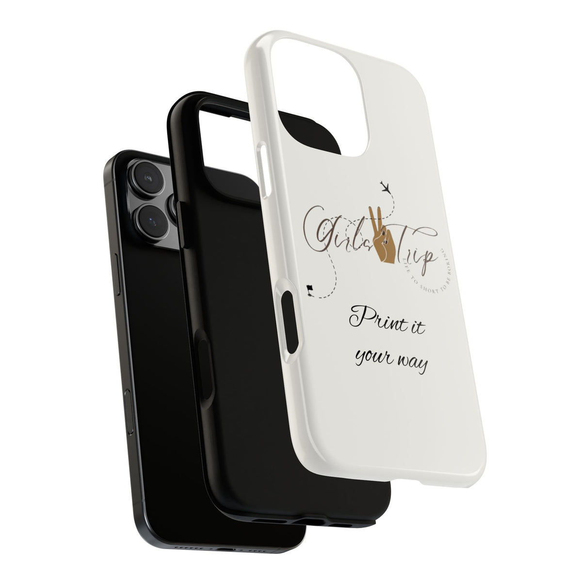 Personalized Girls Trip Phone Case – Custom Group Gift