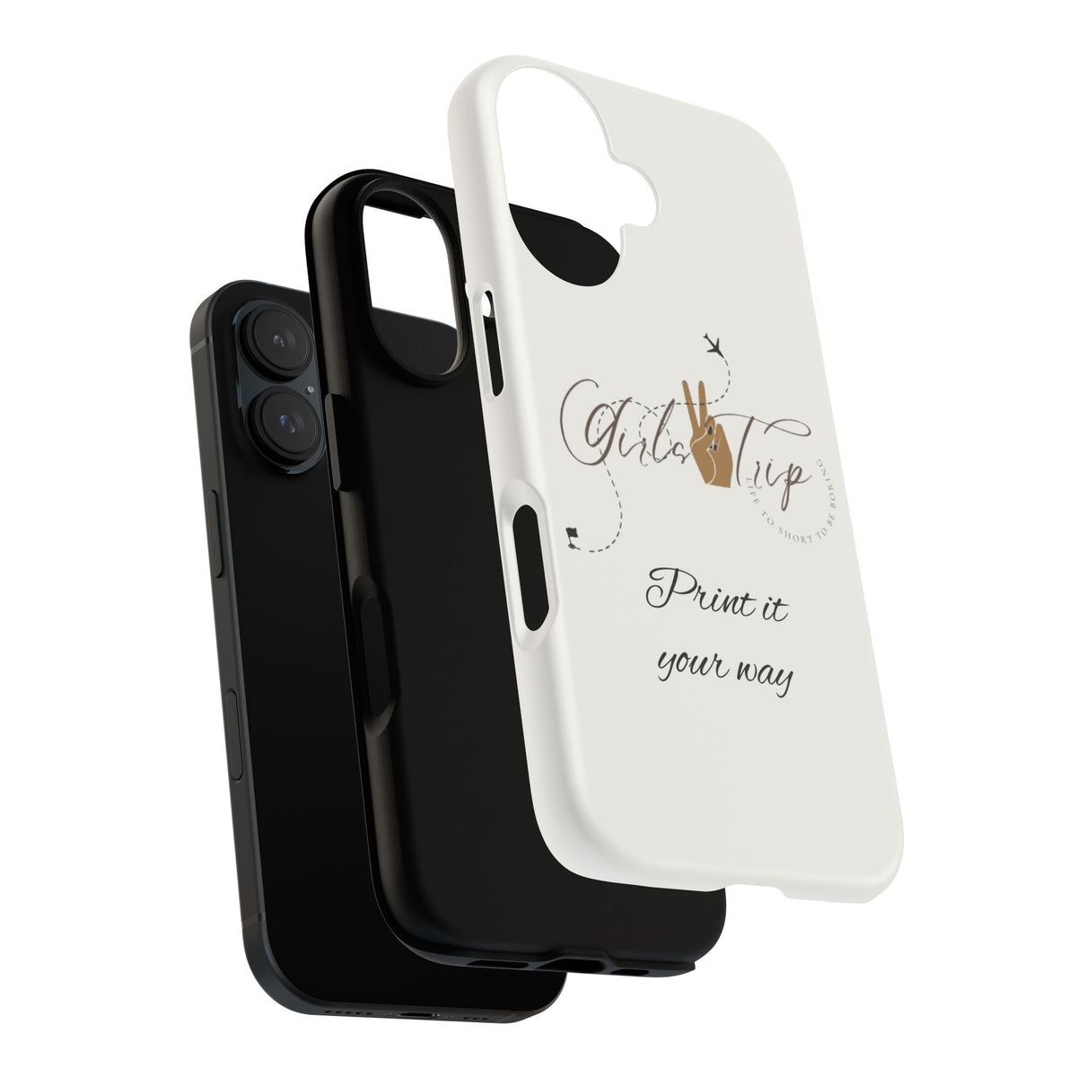 Personalized Girls Trip Phone Case – Custom Group Gift