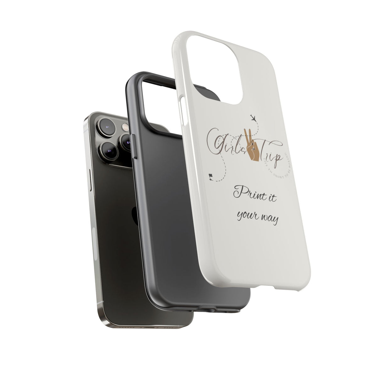 Personalized Girls Trip Phone Case – Custom Group Gift