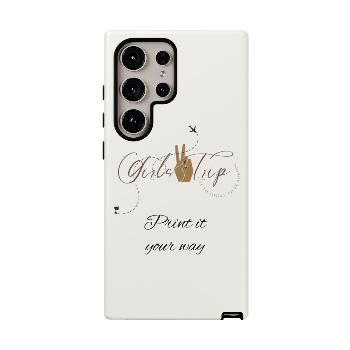 Personalized Girls Trip Phone Case – Custom Group Gift