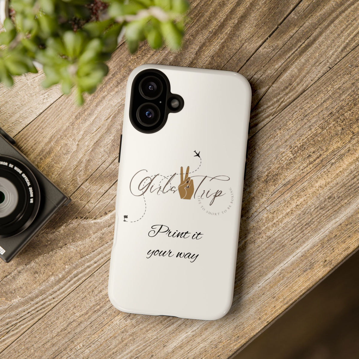 Personalized Girls Trip Phone Case – Custom Group Gift