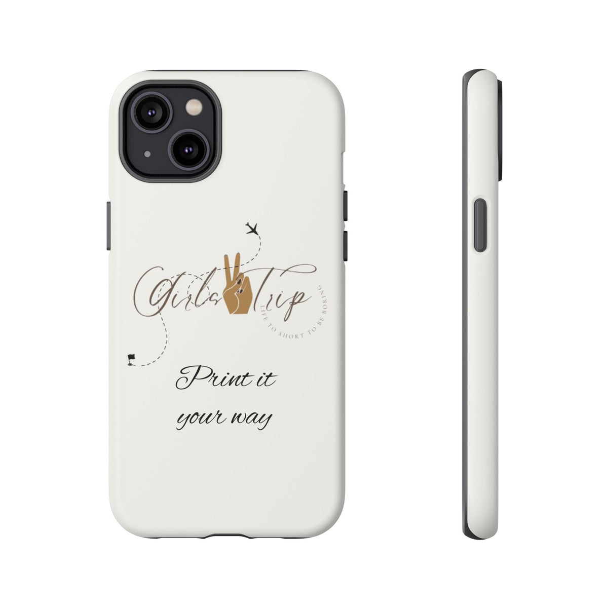 Personalized Girls Trip Phone Case – Custom Group Gift