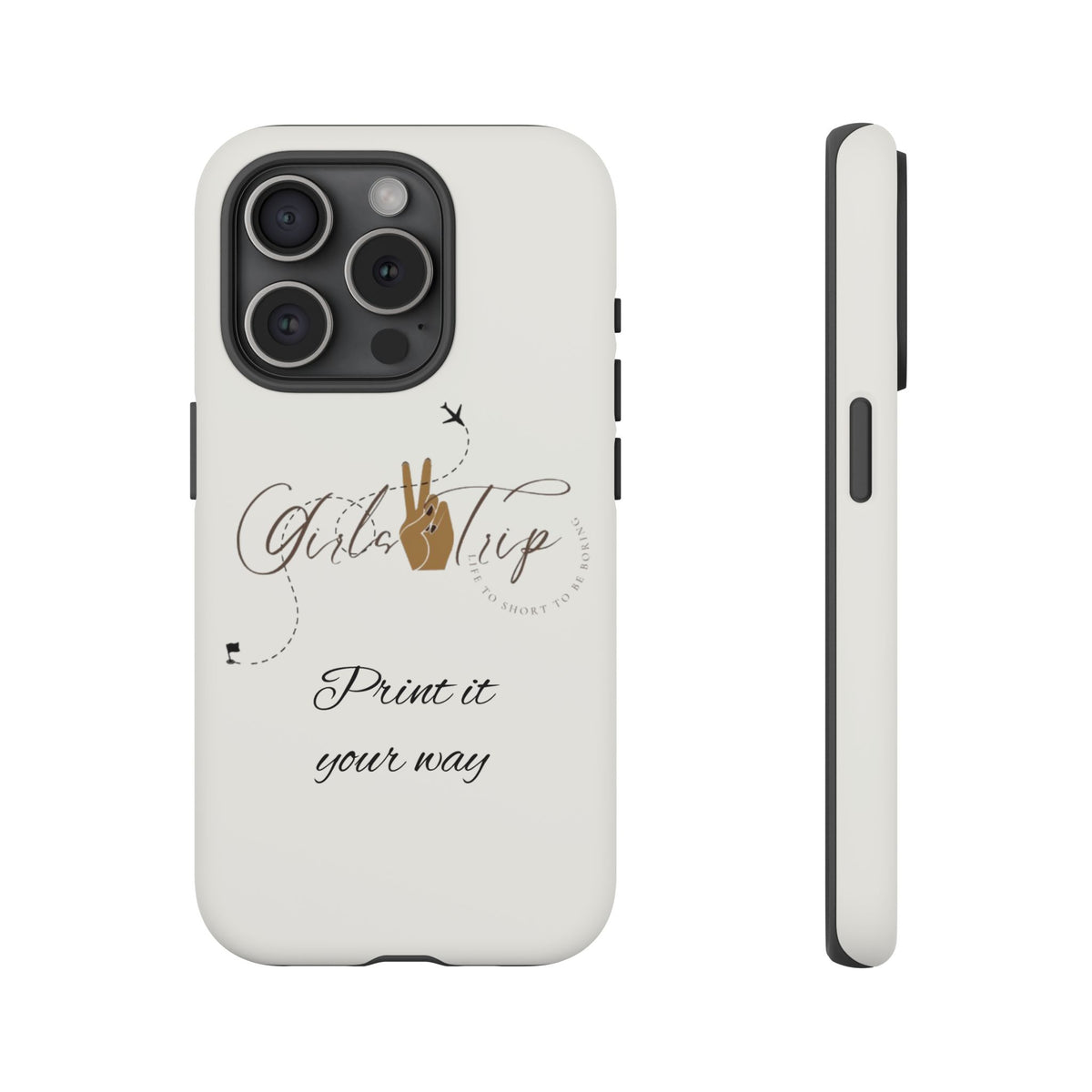 Personalized Girls Trip Phone Case – Custom Group Gift