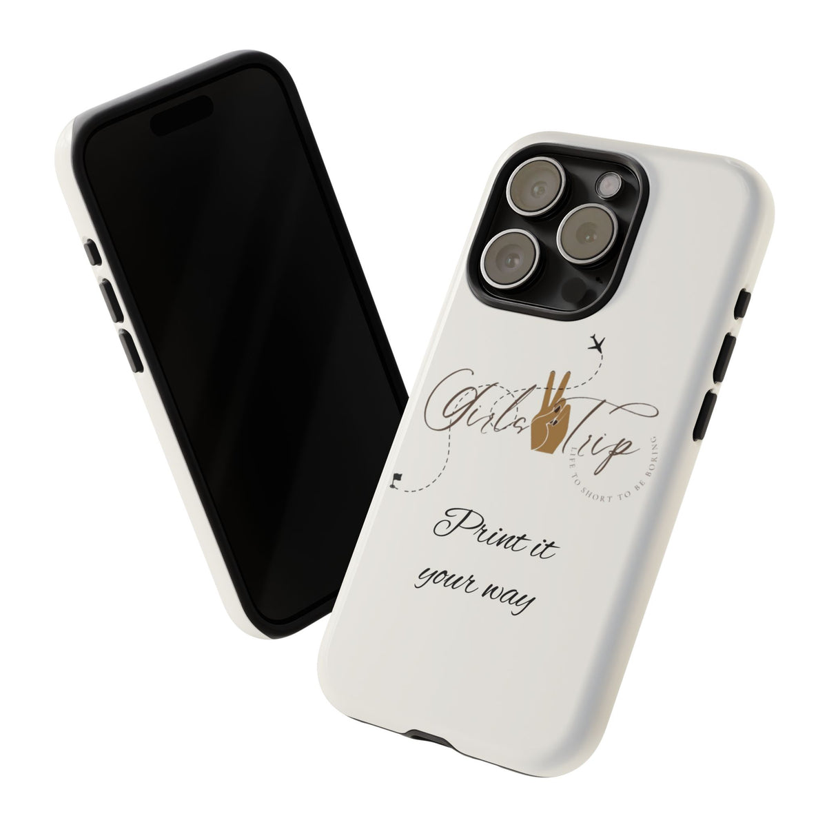 Personalized Girls Trip Phone Case – Custom Group Gift