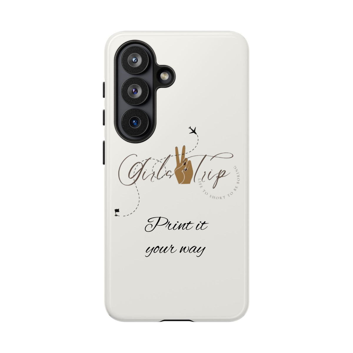 Personalized Girls Trip Phone Case – Custom Group Gift
