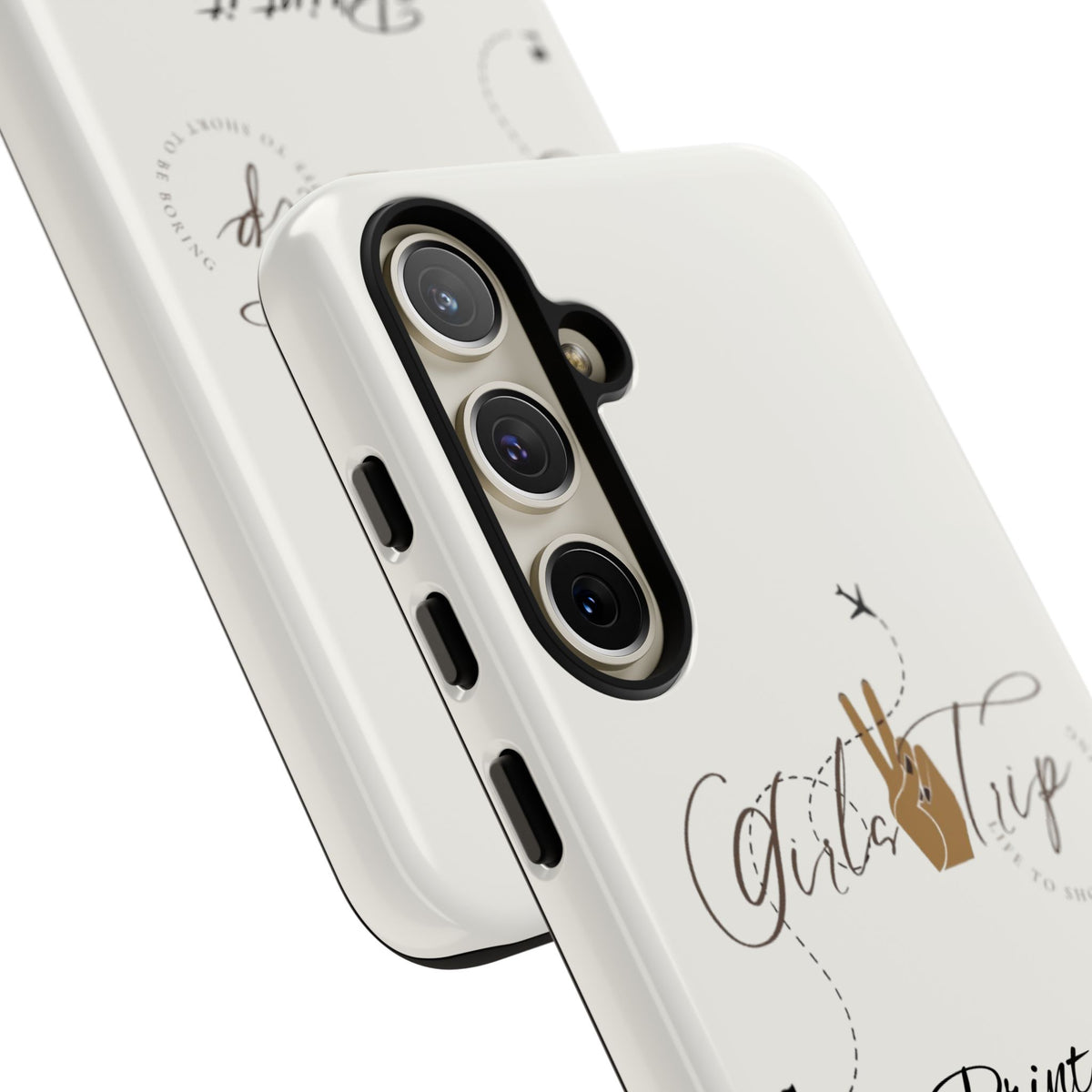 Personalized Girls Trip Phone Case – Custom Group Gift