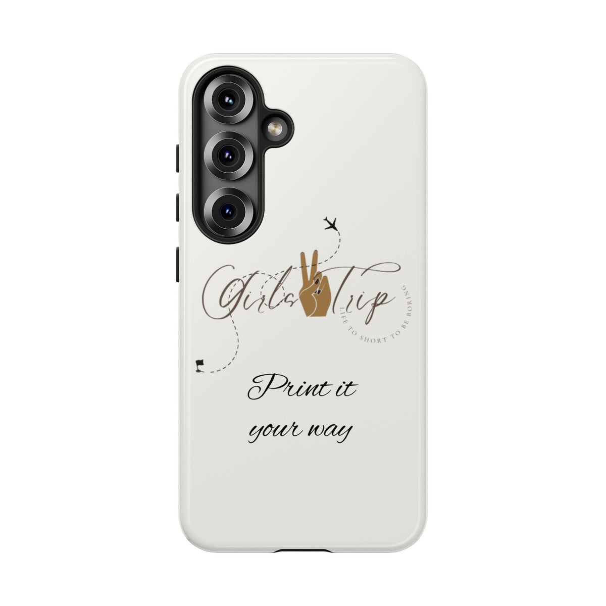 Personalized Girls Trip Phone Case – Custom Group Gift