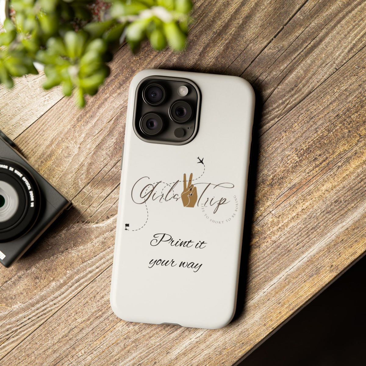 Personalized Girls Trip Phone Case – Custom Group Gift