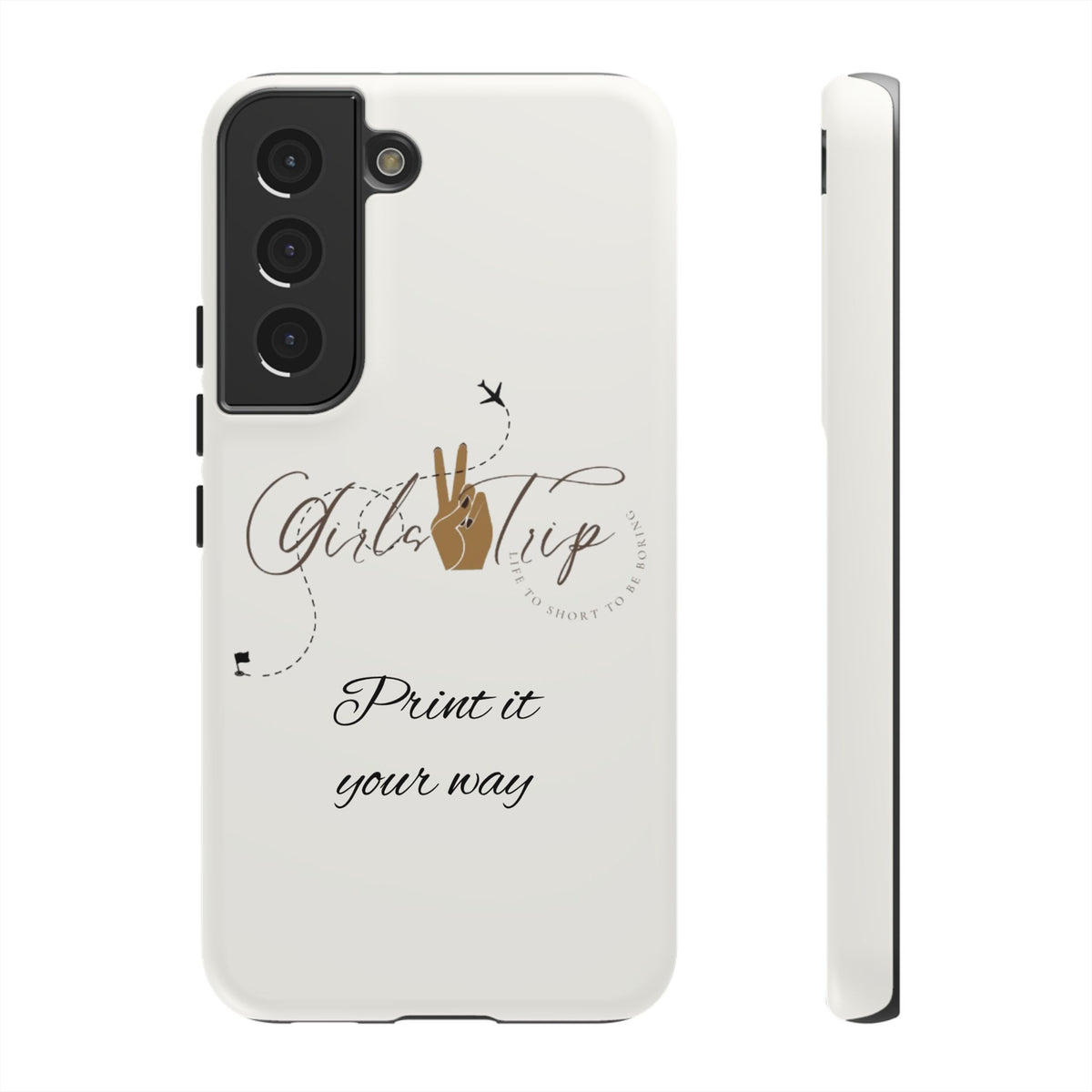 Personalized Girls Trip Phone Case – Custom Group Gift