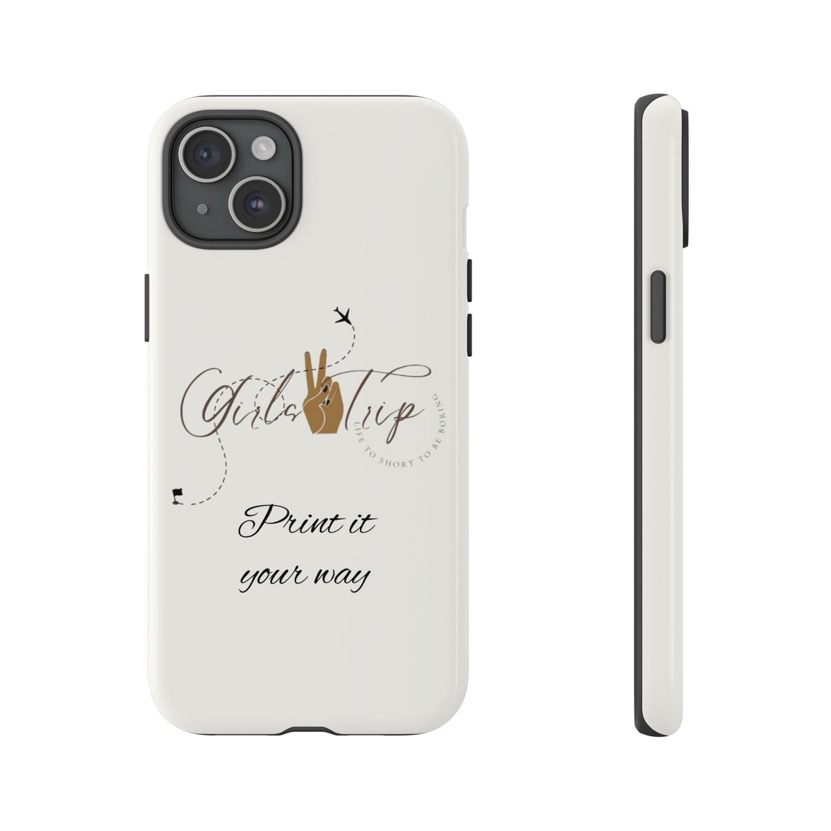 Personalized Girls Trip Phone Case – Custom Group Gift