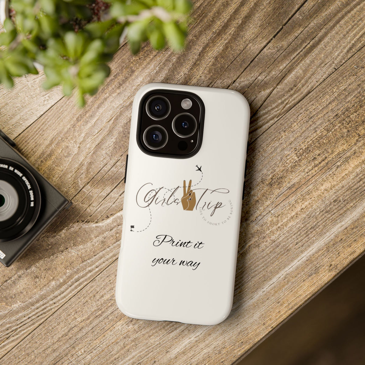 Personalized Girls Trip Phone Case – Custom Group Gift