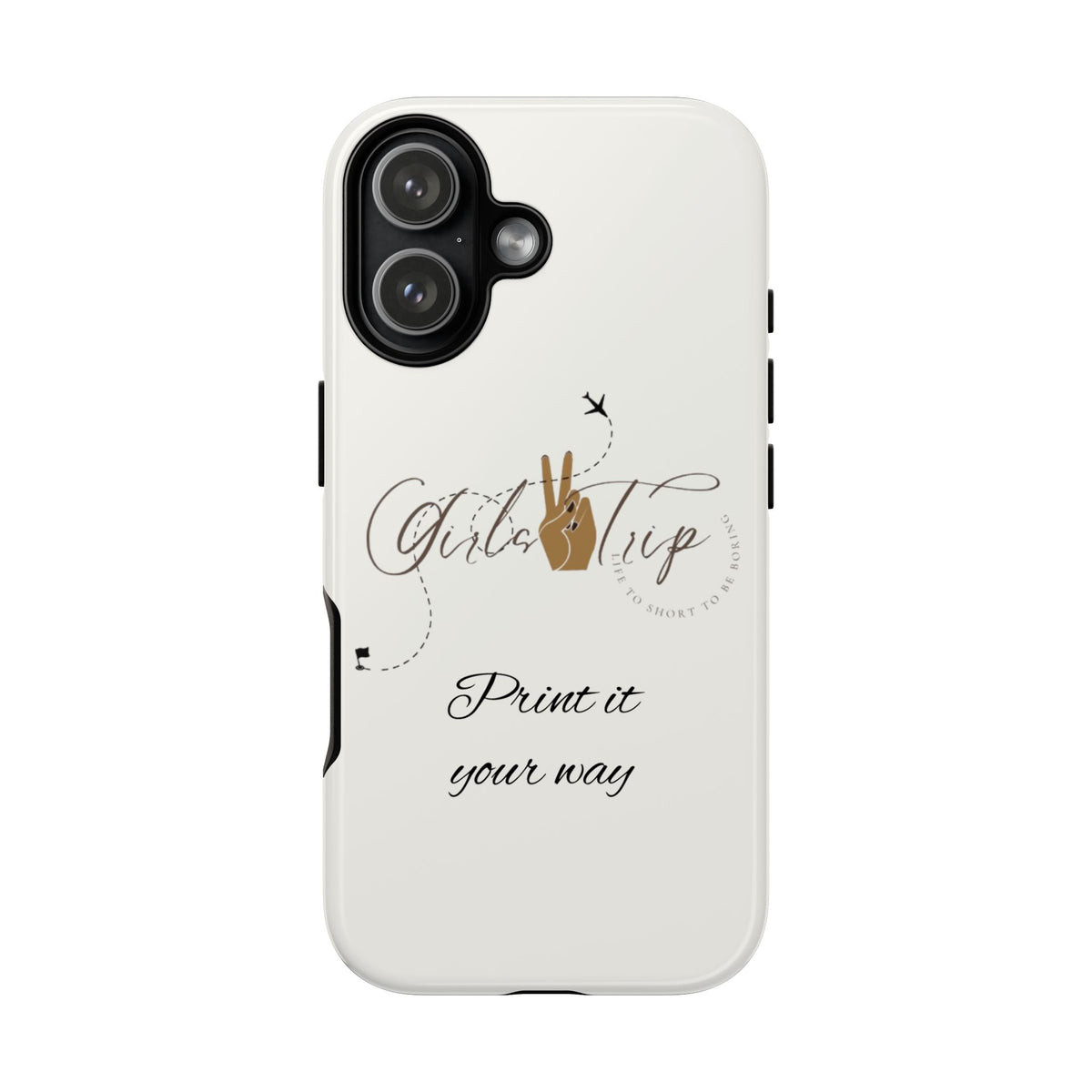 Personalized Girls Trip Phone Case – Custom Group Gift