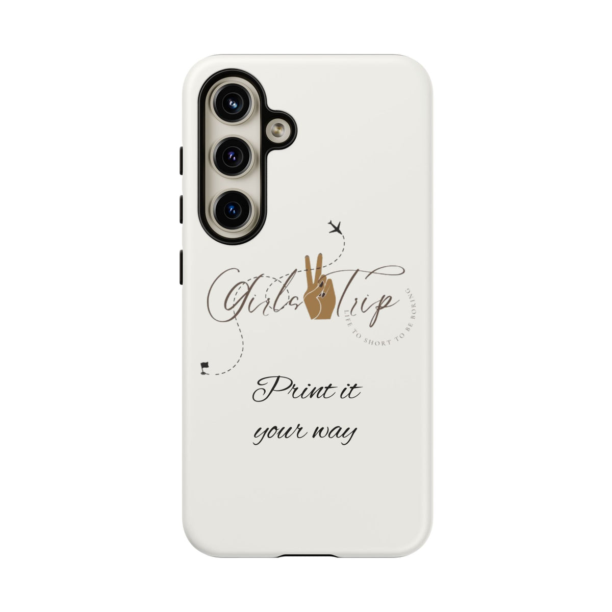 Personalized Girls Trip Phone Case – Custom Group Gift