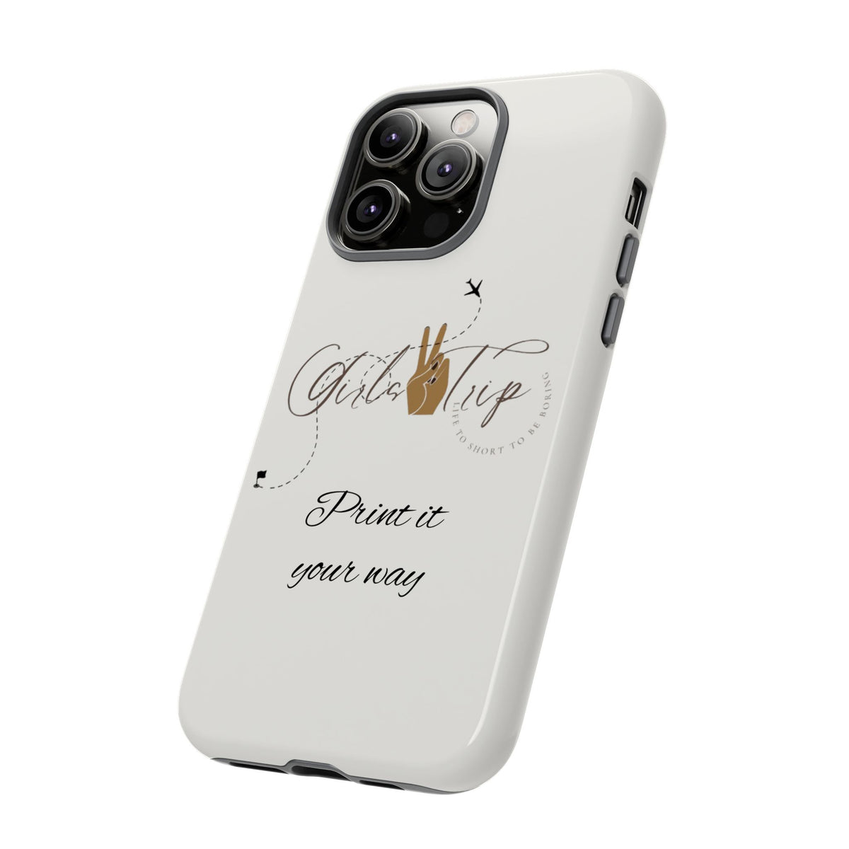 Personalized Girls Trip Phone Case – Custom Group Gift