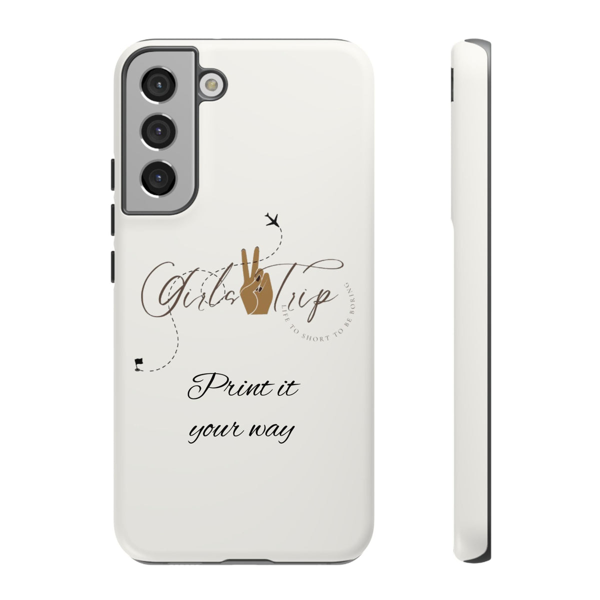 Personalized Girls Trip Phone Case – Custom Group Gift