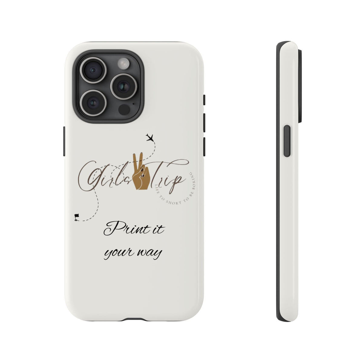 Personalized Girls Trip Phone Case – Custom Group Gift