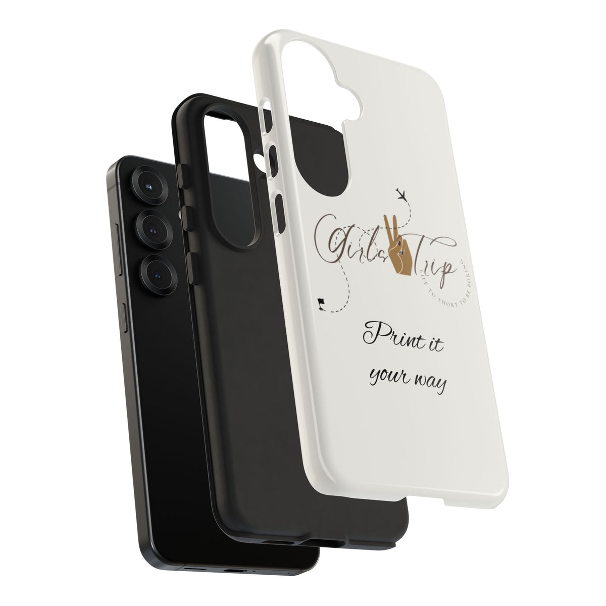 Personalized Girls Trip Phone Case – Custom Group Gift