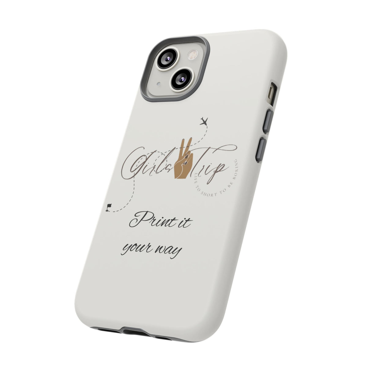 Personalized Girls Trip Phone Case – Custom Group Gift