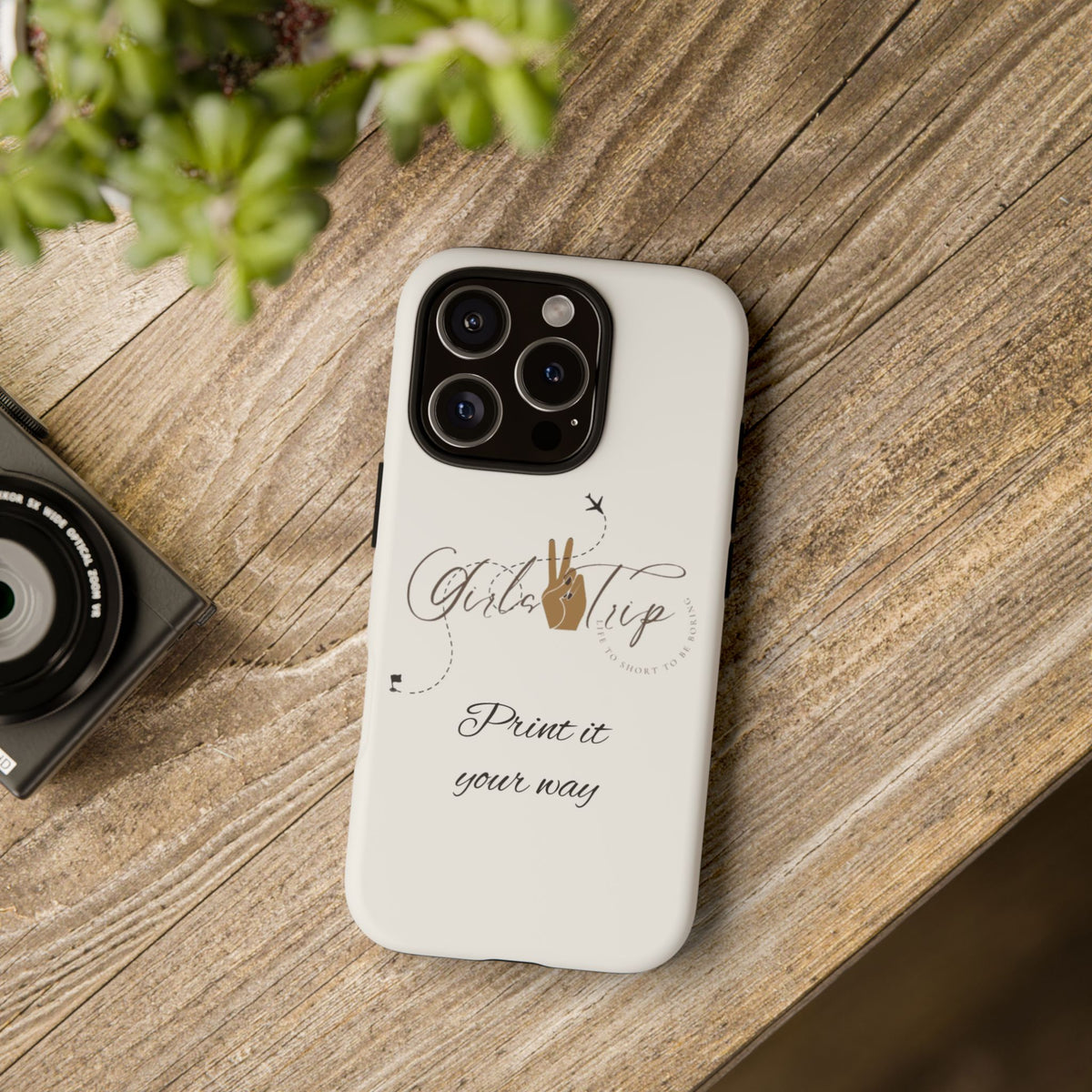Personalized Girls Trip Phone Case – Custom Group Gift