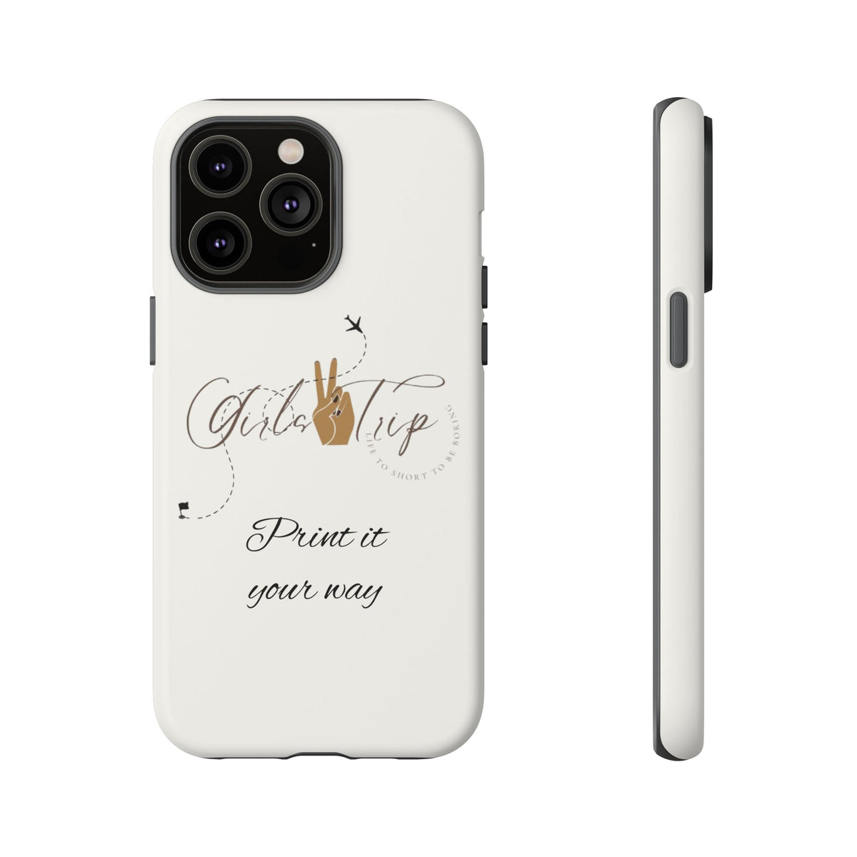 Personalized Girls Trip Phone Case – Custom Group Gift