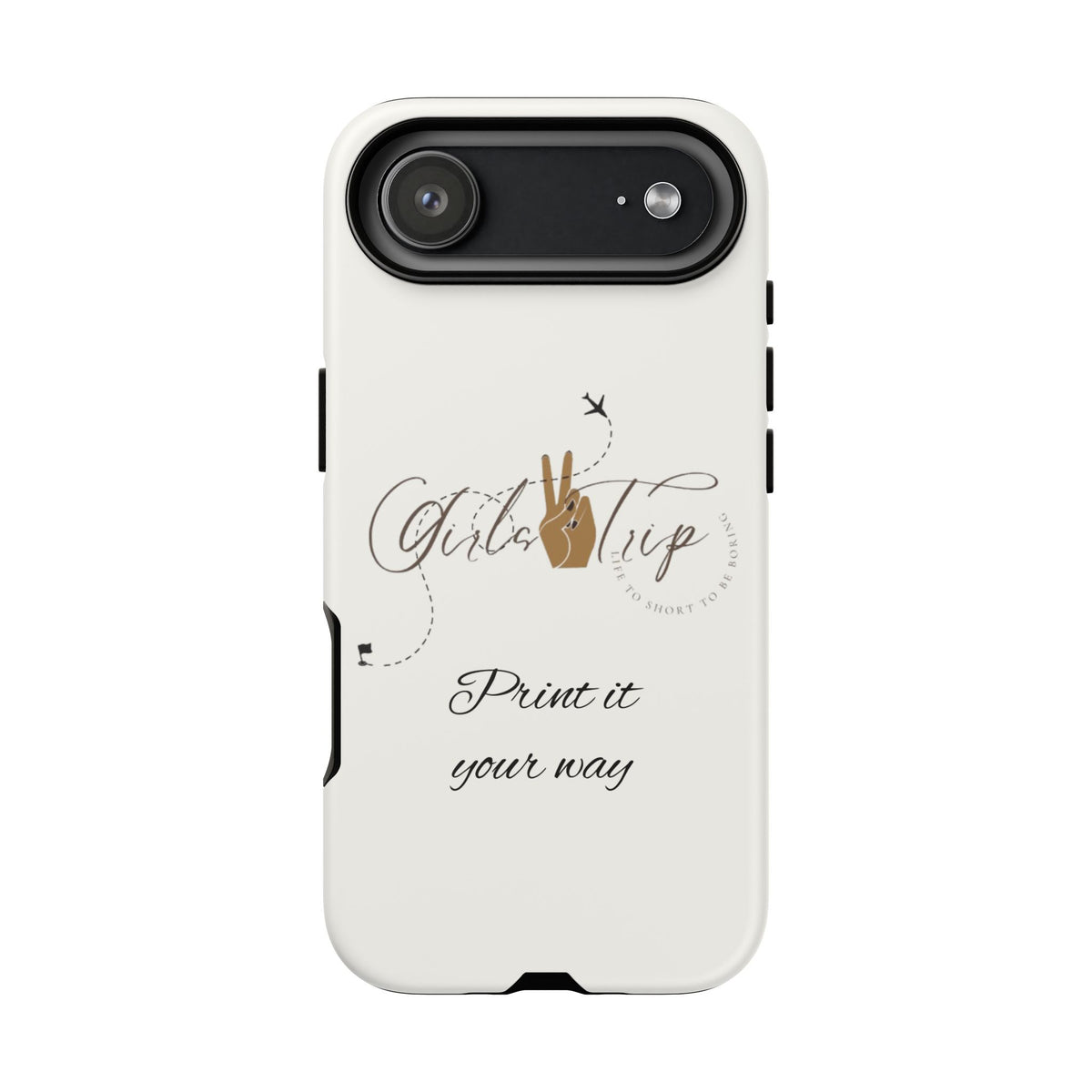 Personalized Girls Trip Phone Case – Custom Group Gift
