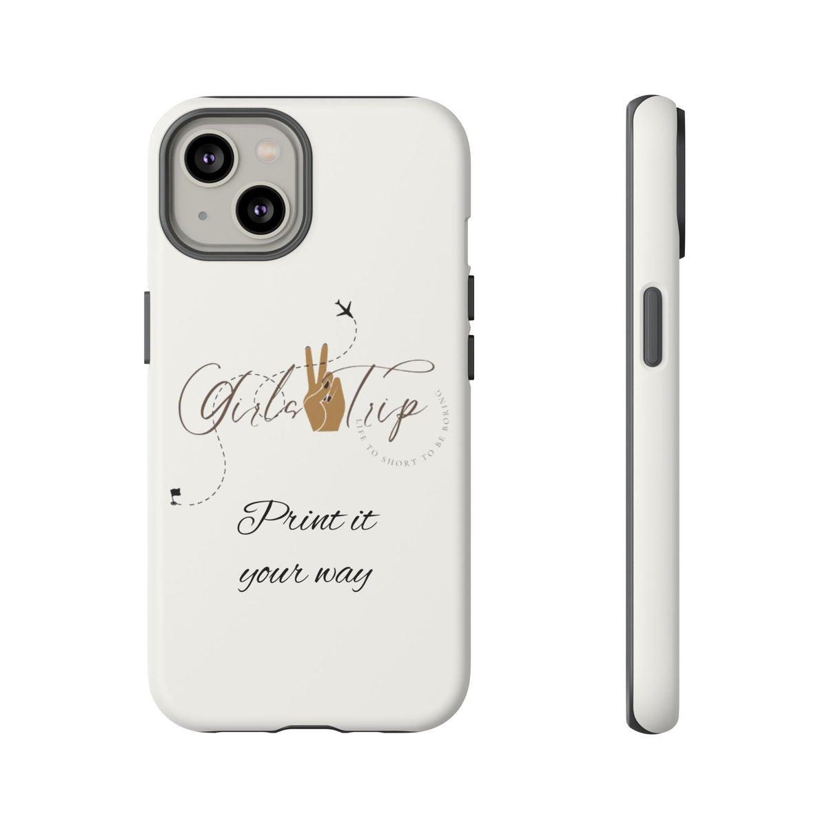 Personalized Girls Trip Phone Case – Custom Group Gift