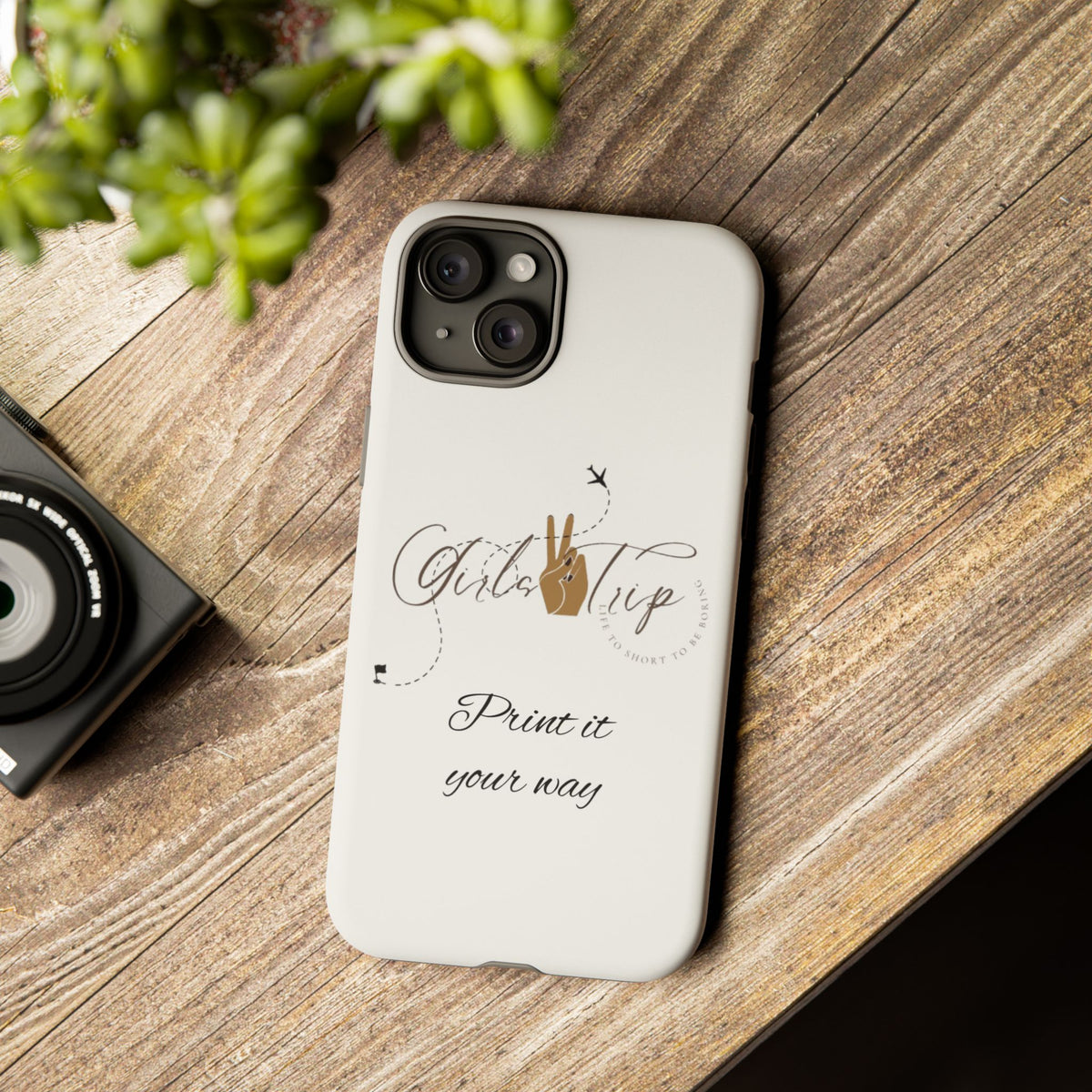 Personalized Girls Trip Phone Case – Custom Group Gift