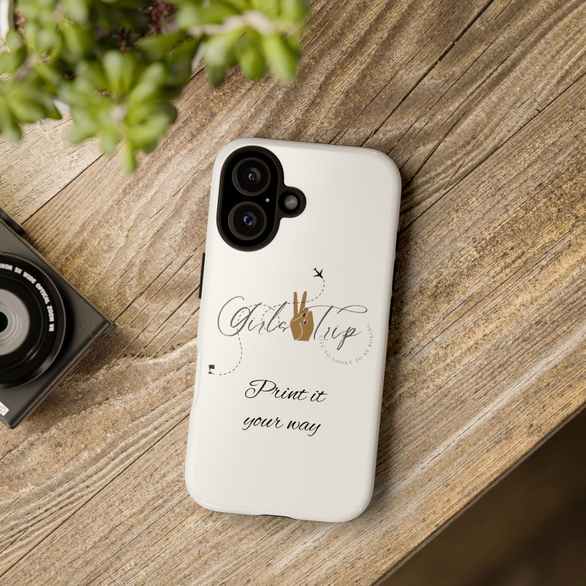 Personalized Girls Trip Phone Case – Custom Group Gift