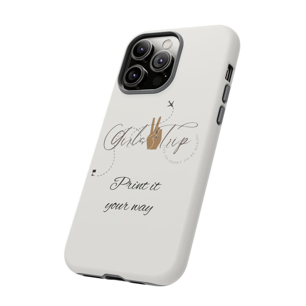 Personalized Girls Trip Phone Case – Custom Group Gift