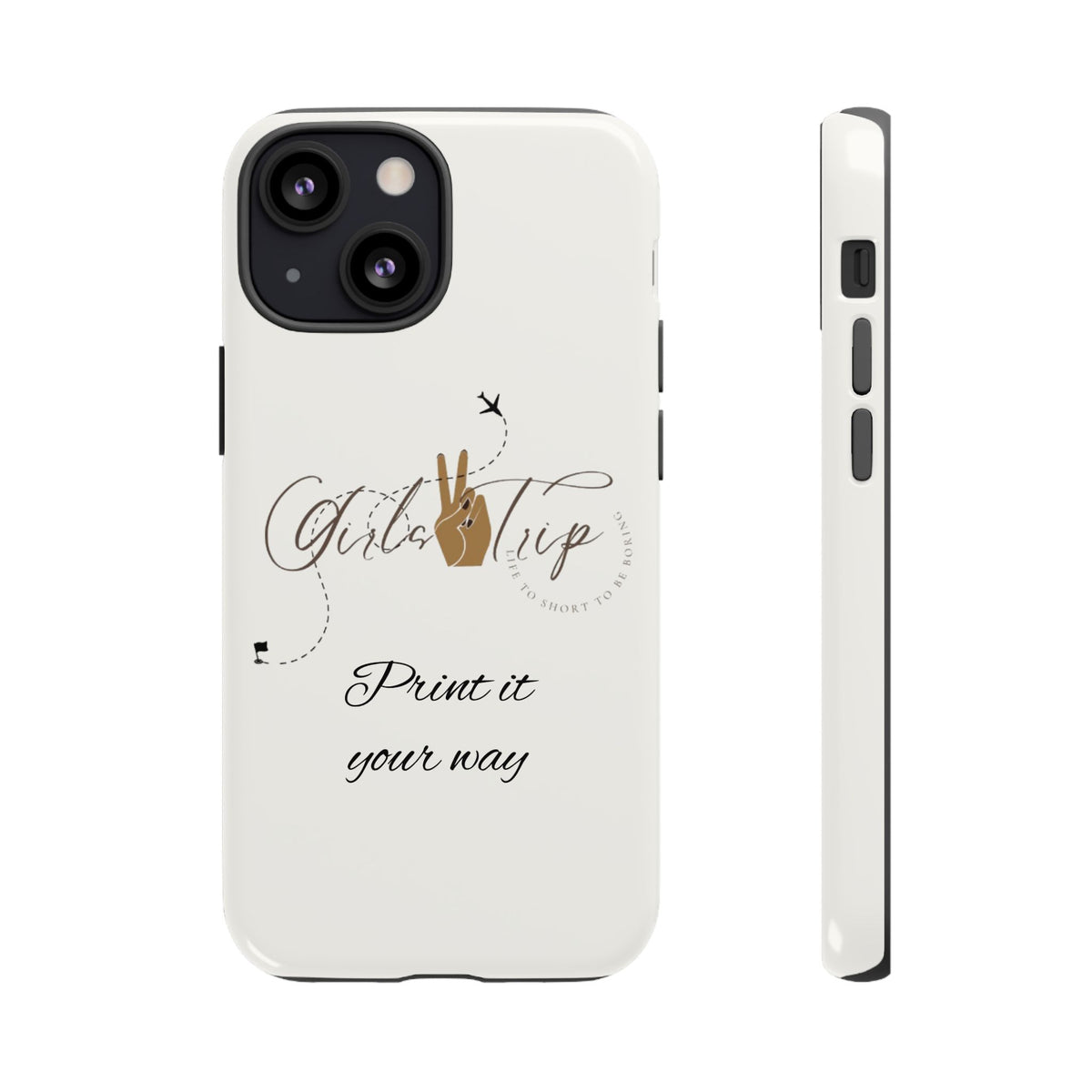 Personalized Girls Trip Phone Case – Custom Group Gift