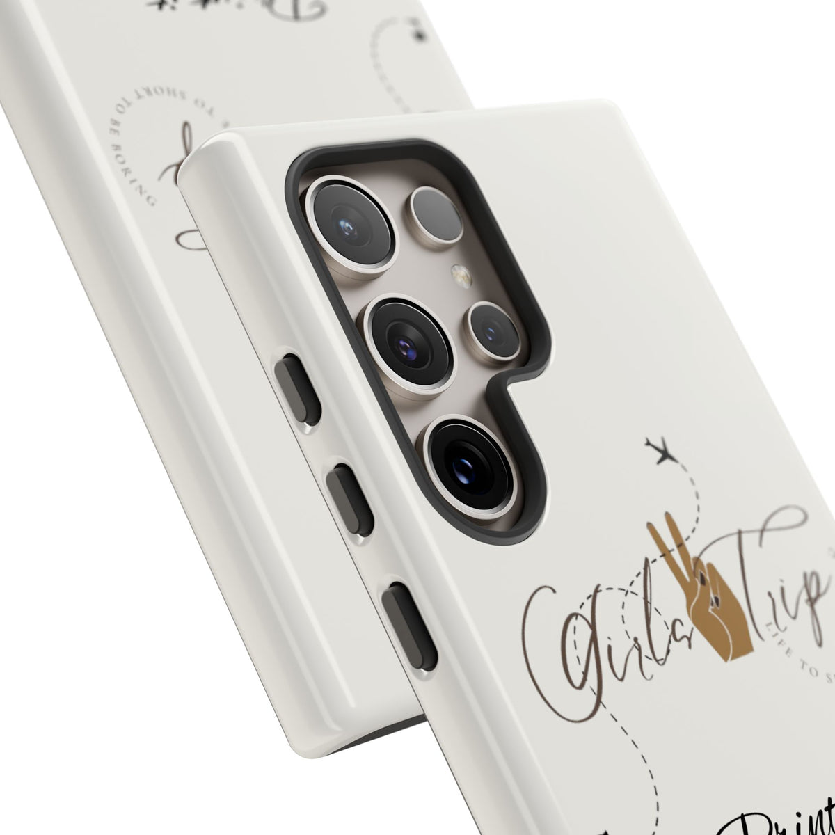 Personalized Girls Trip Phone Case – Custom Group Gift