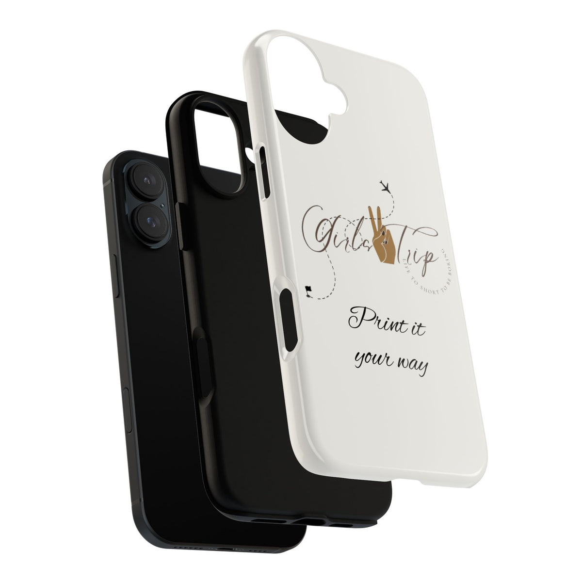 Personalized Girls Trip Phone Case – Custom Group Gift