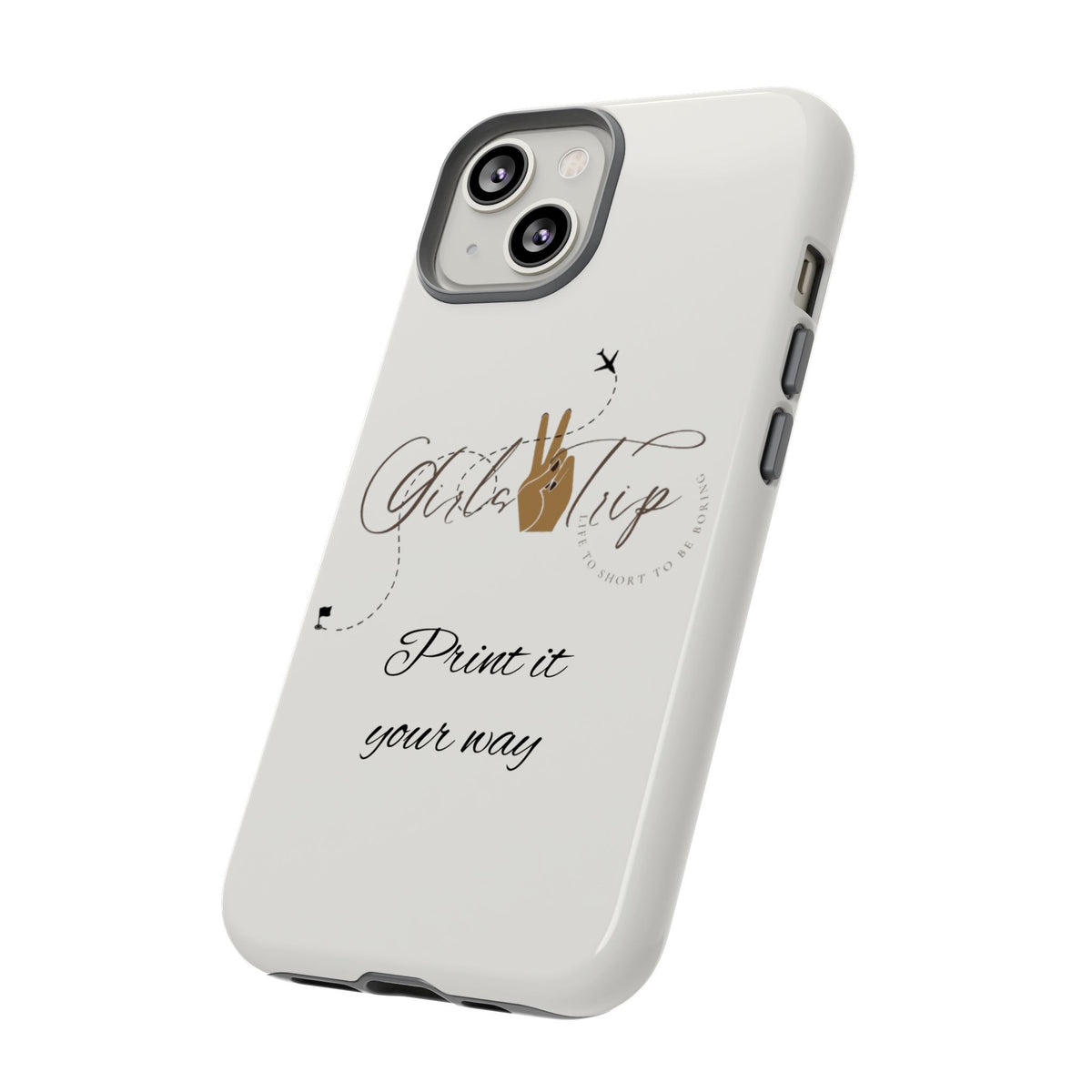 Personalized Girls Trip Phone Case – Custom Group Gift