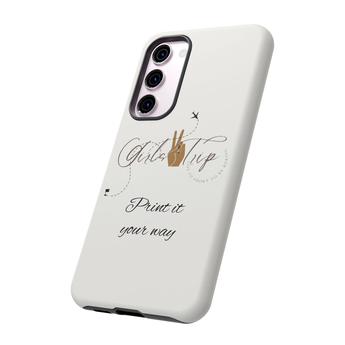 Personalized Girls Trip Phone Case – Custom Group Gift