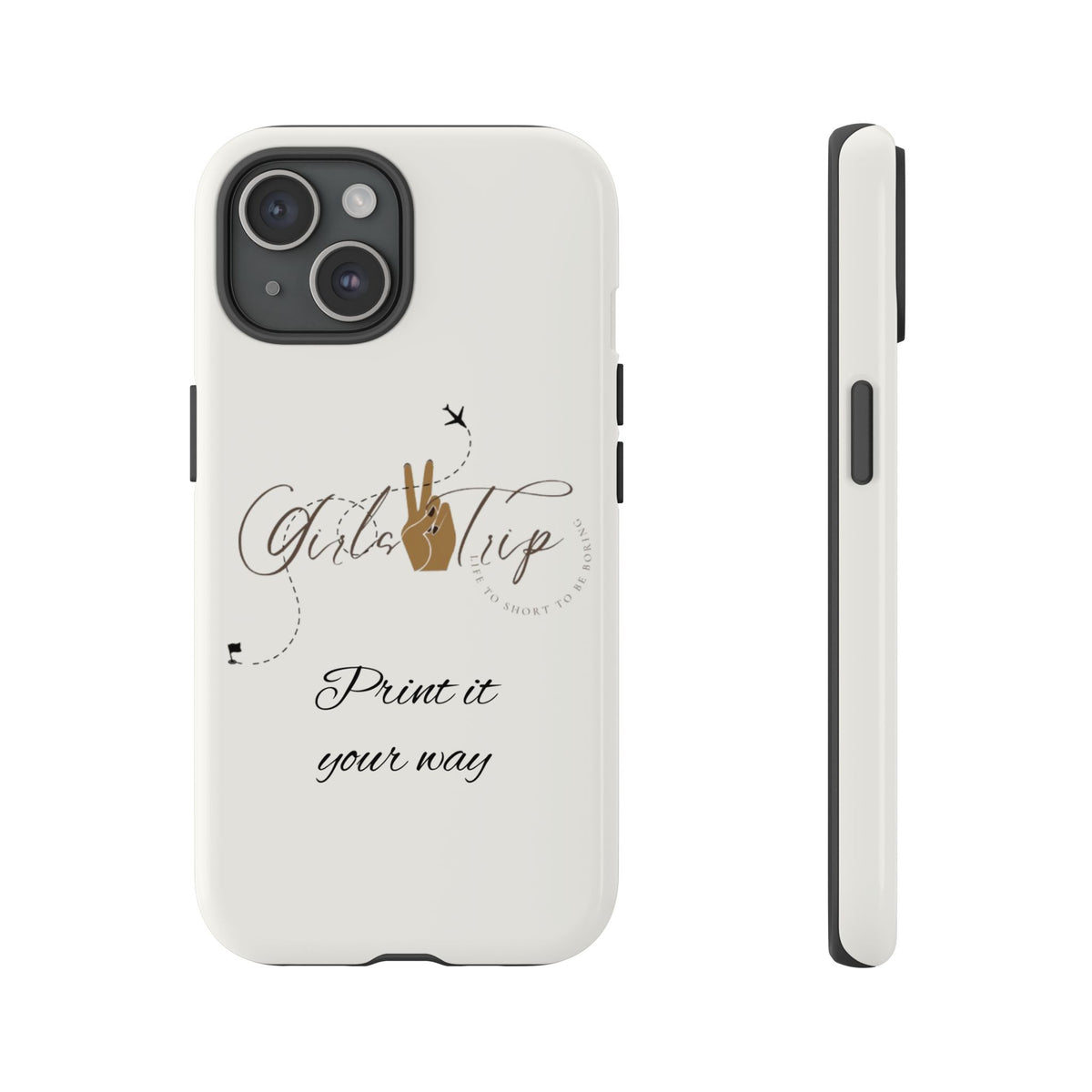 Personalized Girls Trip Phone Case – Custom Group Gift