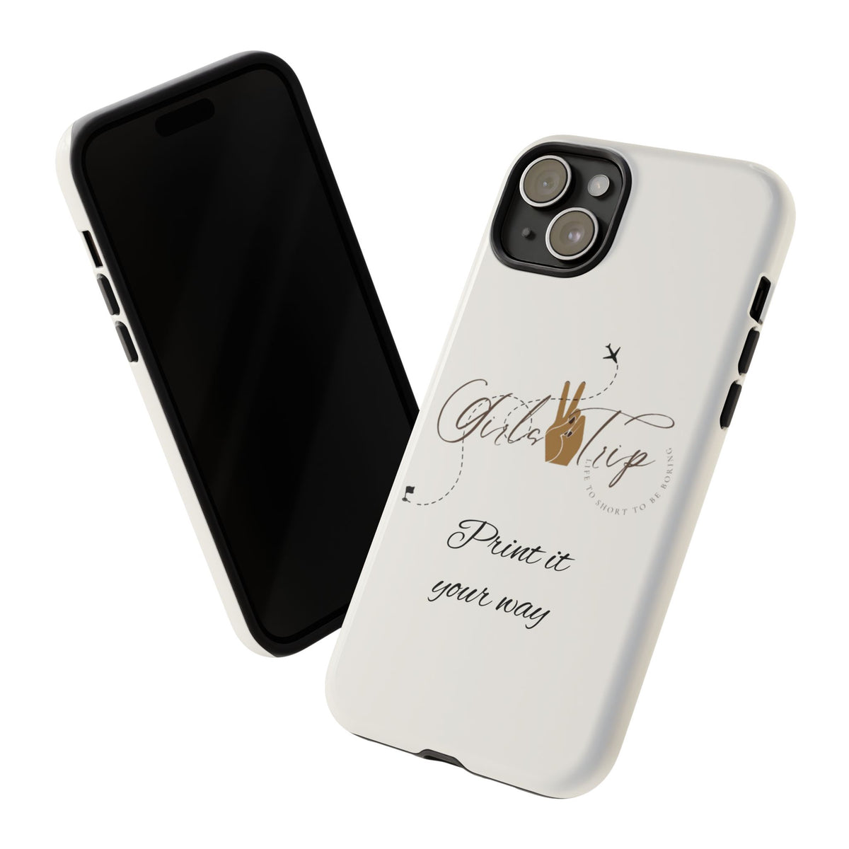 Personalized Girls Trip Phone Case – Custom Group Gift