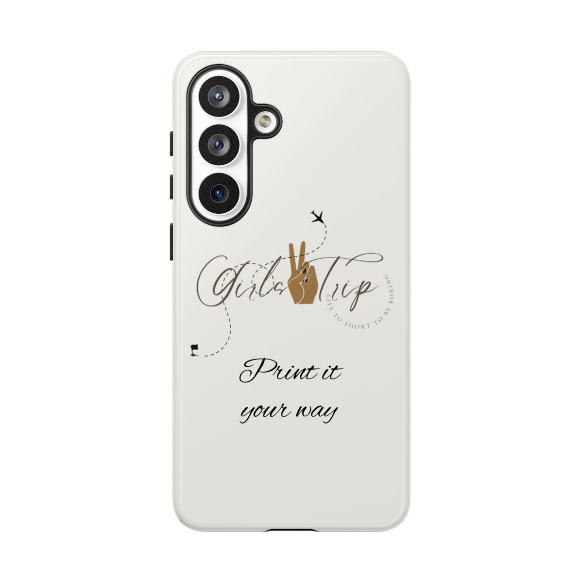 Personalized Girls Trip Phone Case – Custom Group Gift