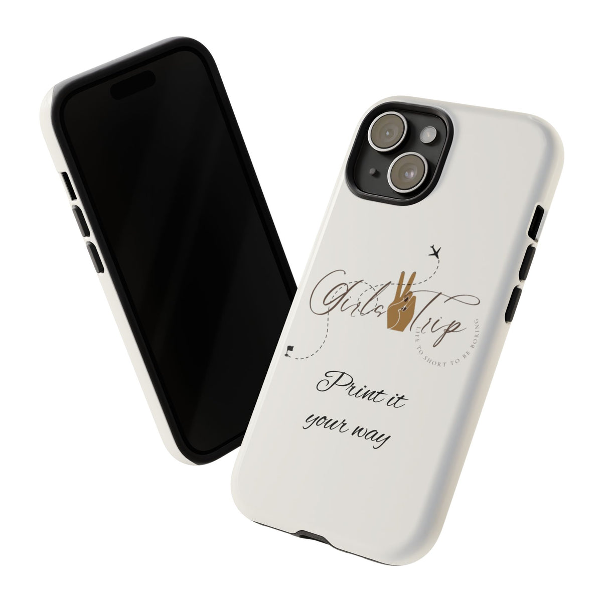 Personalized Girls Trip Phone Case – Custom Group Gift