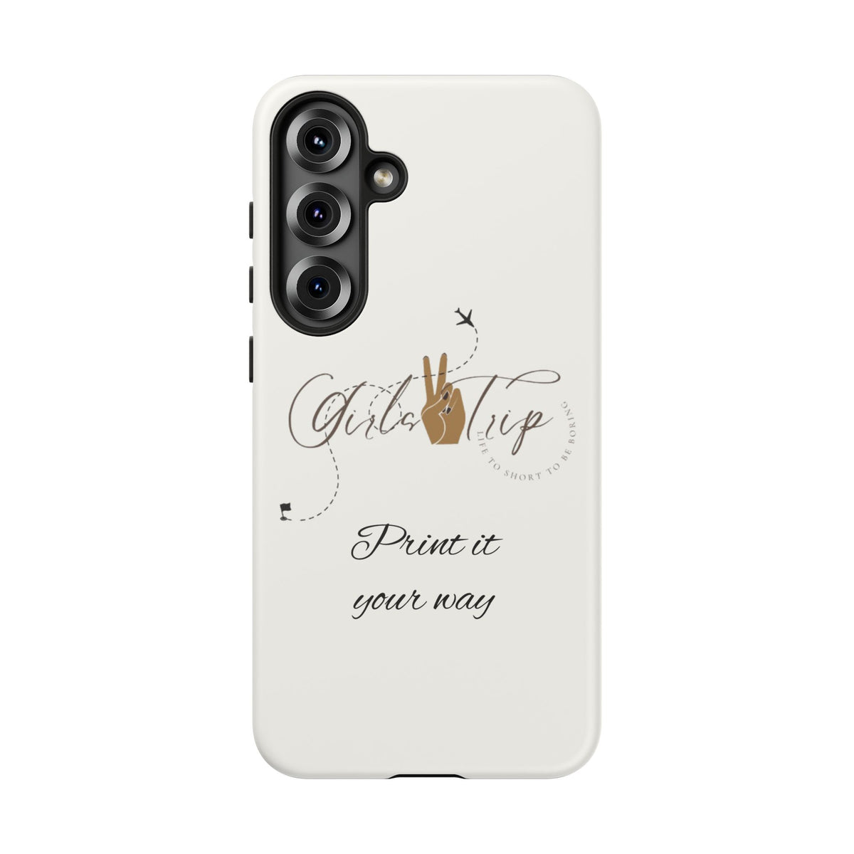 Personalized Girls Trip Phone Case – Custom Group Gift