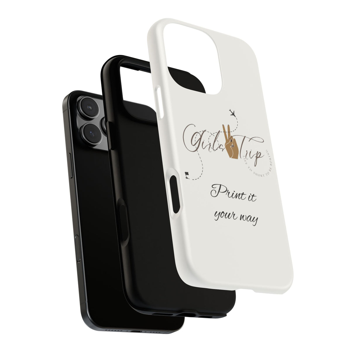 Personalized Girls Trip Phone Case – Custom Group Gift