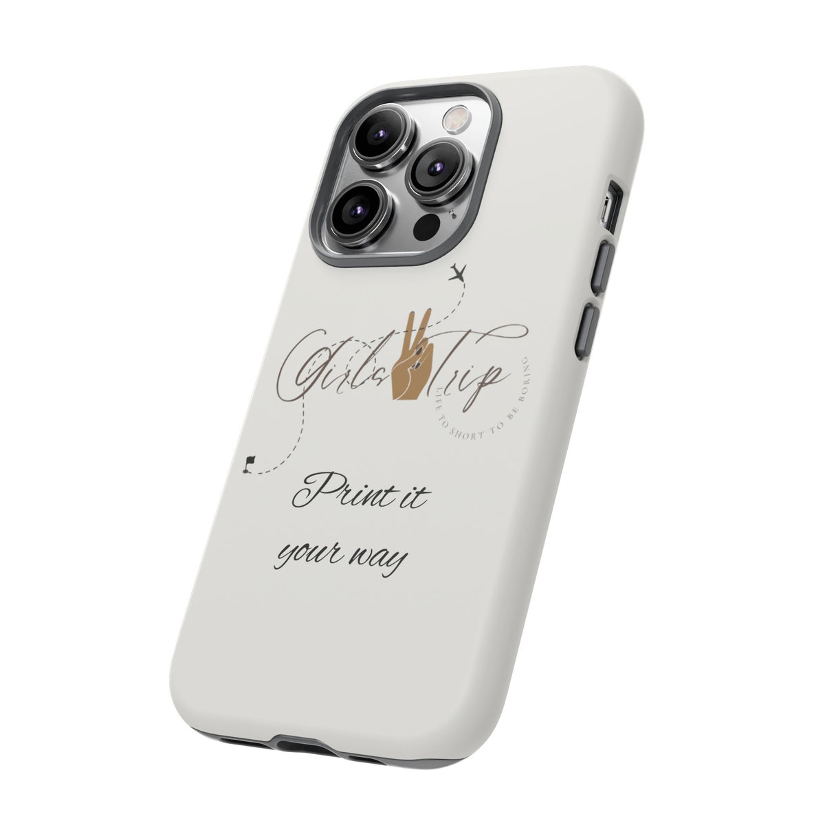 Personalized Girls Trip Phone Case – Custom Group Gift