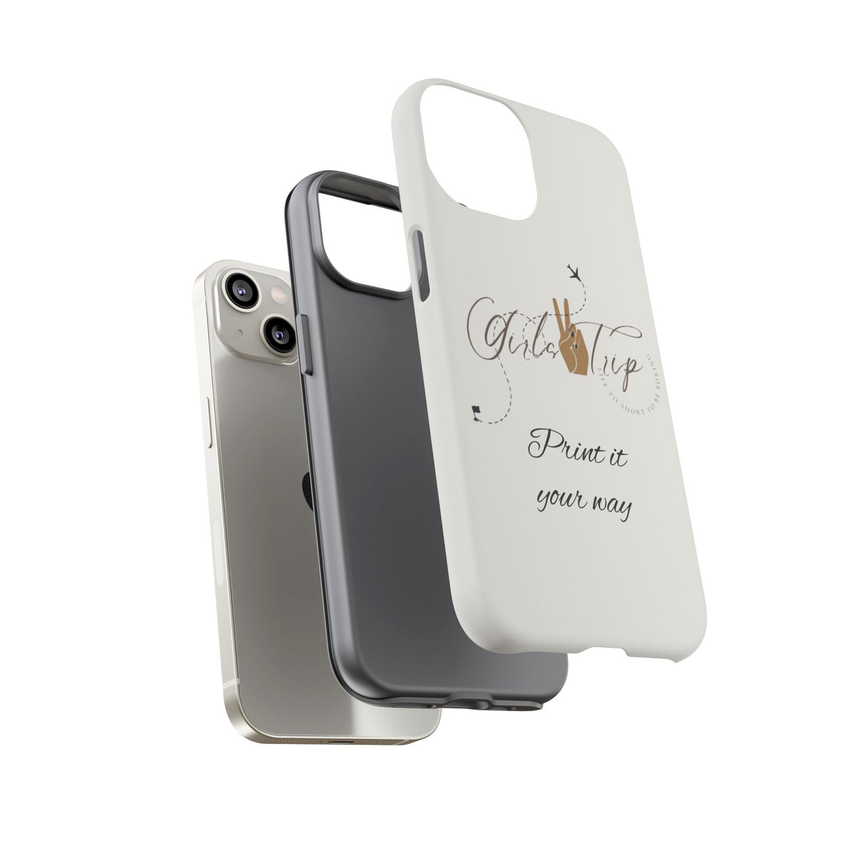 Personalized Girls Trip Phone Case – Custom Group Gift