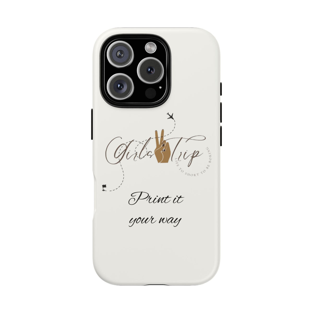 Personalized Girls Trip Phone Case – Custom Group Gift