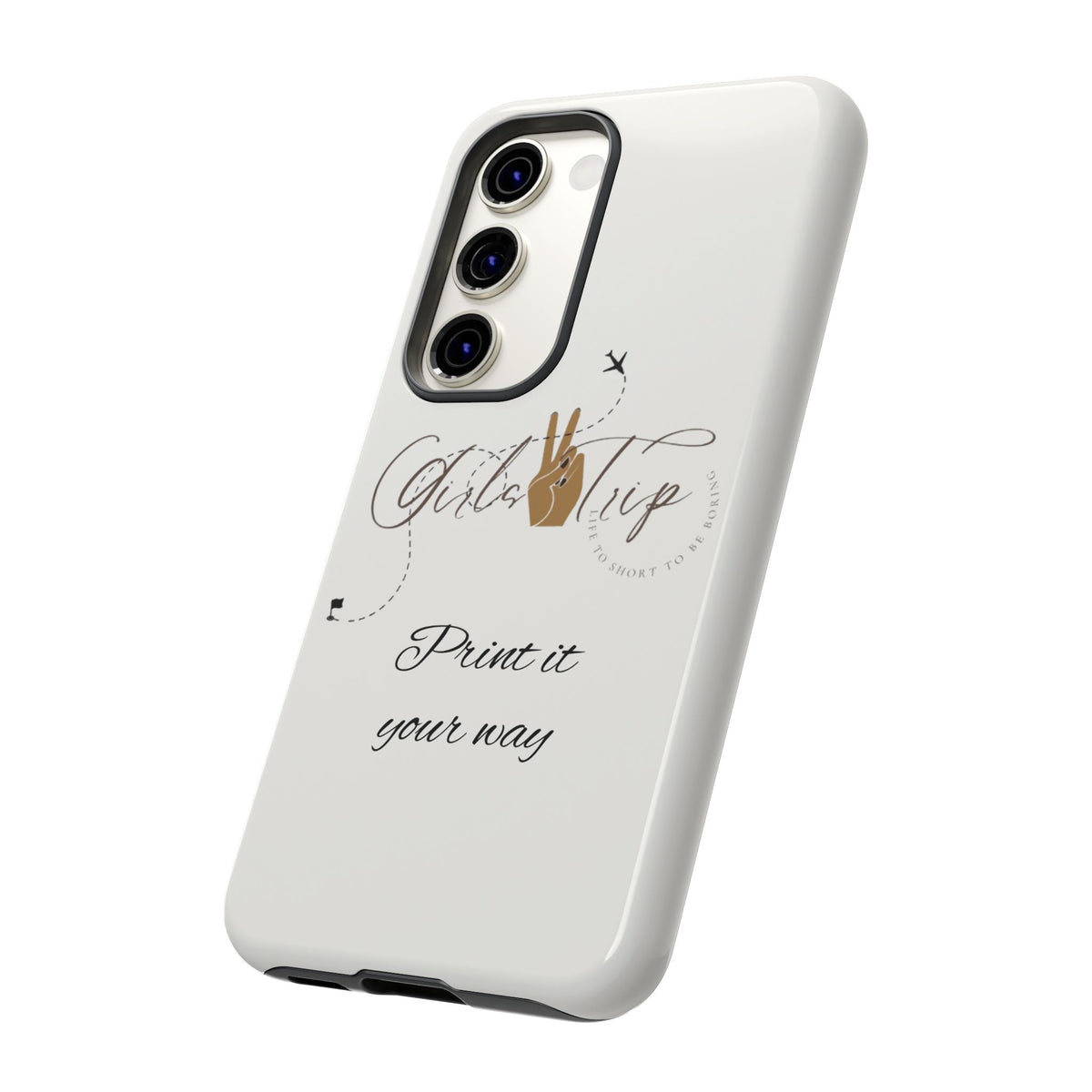 Personalized Girls Trip Phone Case – Custom Group Gift