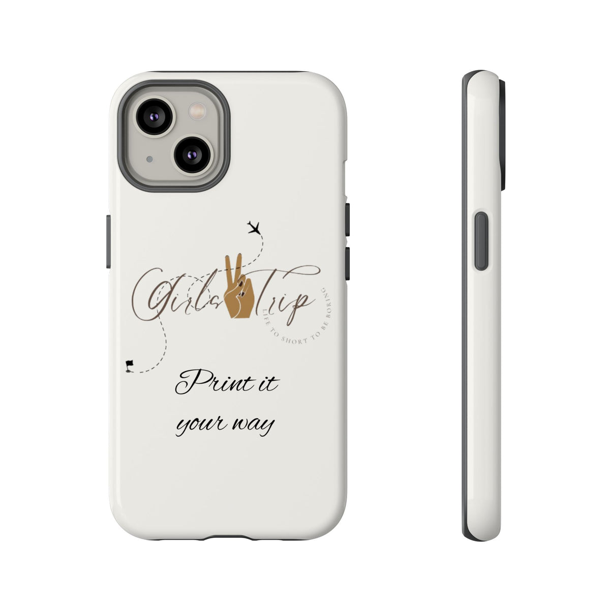 Personalized Girls Trip Phone Case – Custom Group Gift