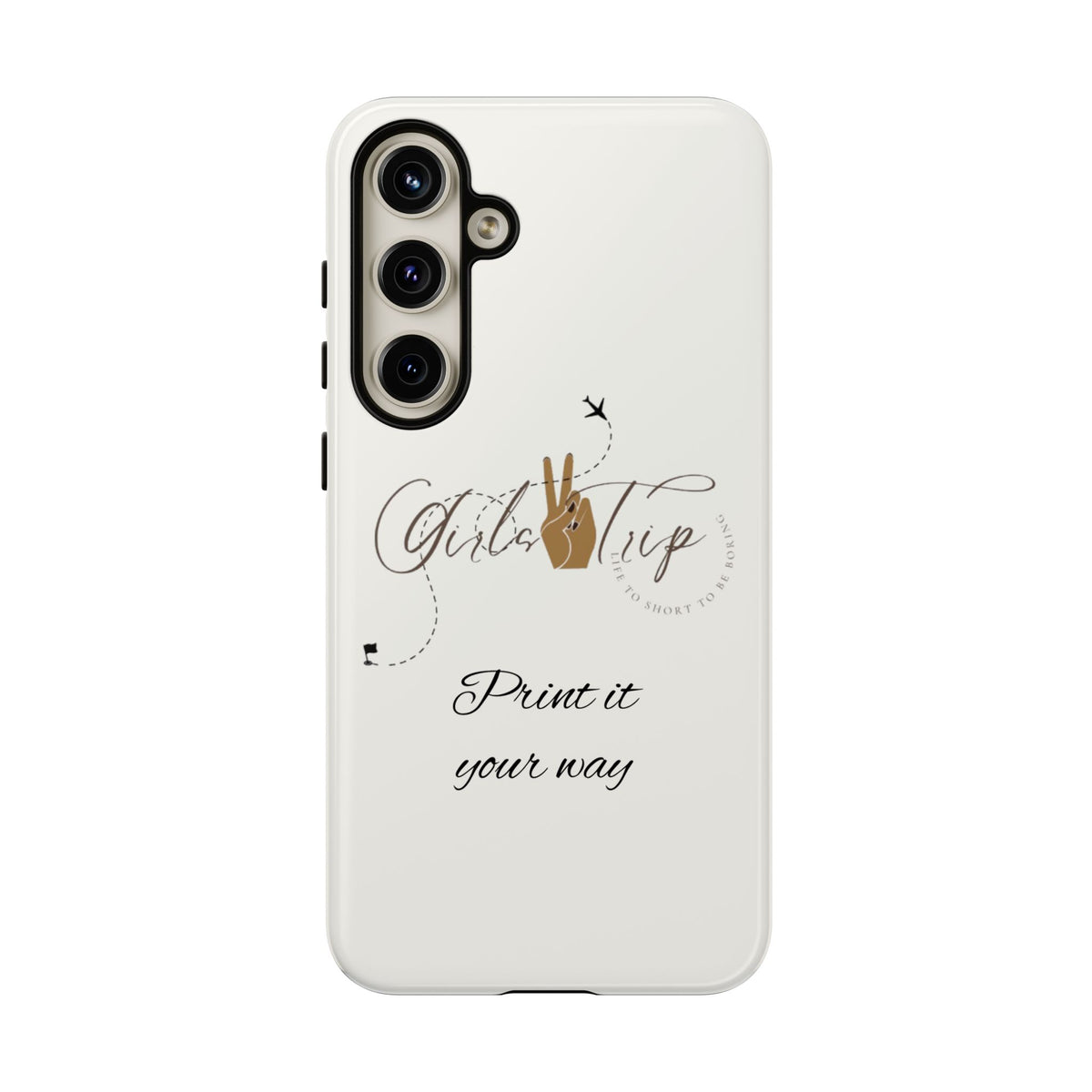 Personalized Girls Trip Phone Case – Custom Group Gift