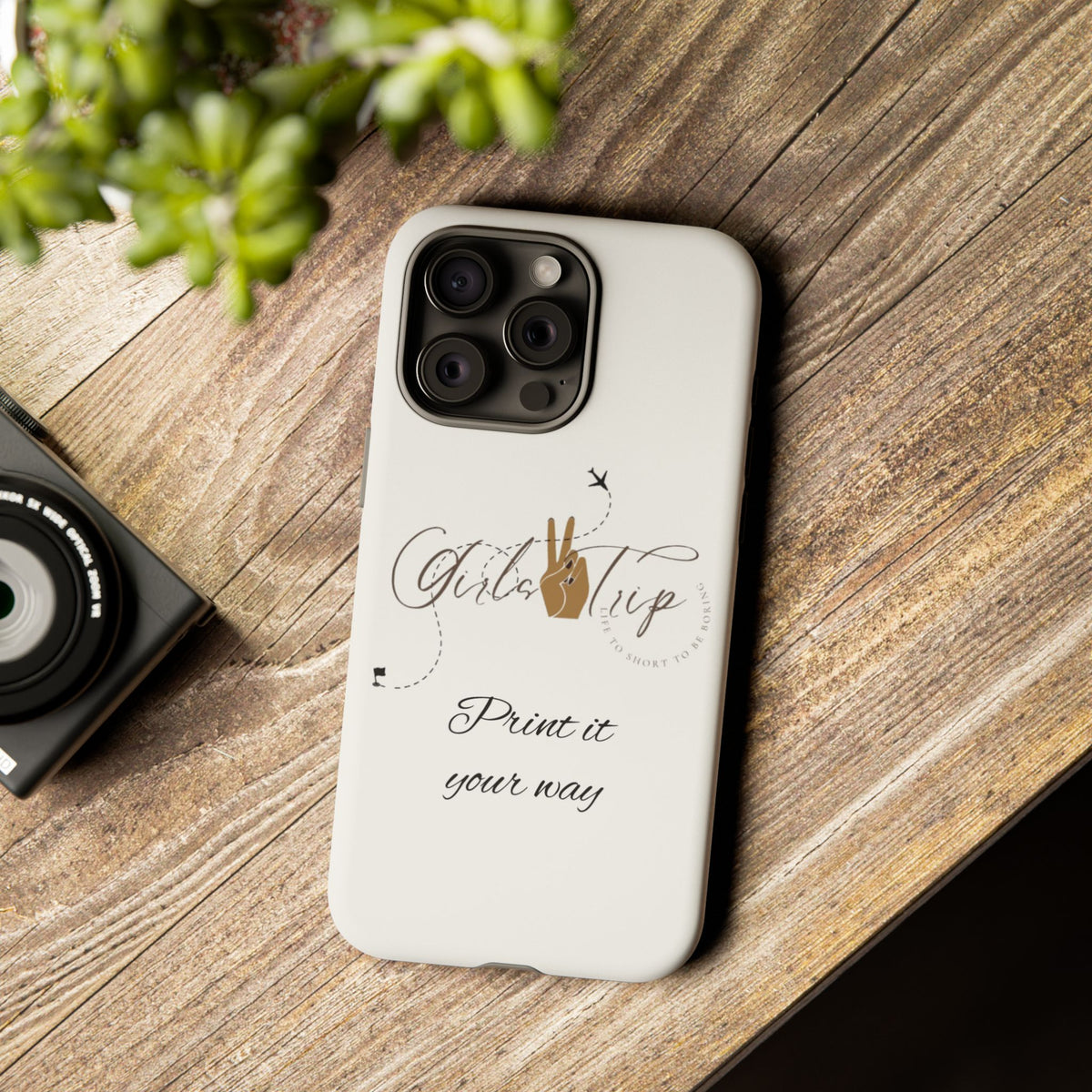 Personalized Girls Trip Phone Case – Custom Group Gift