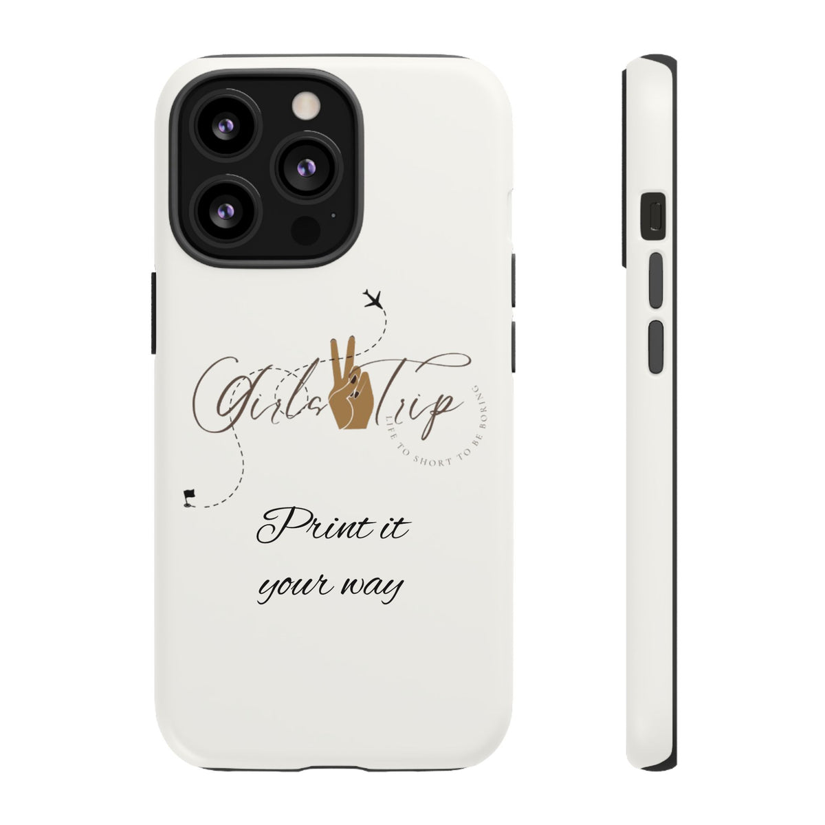 Personalized Girls Trip Phone Case – Custom Group Gift