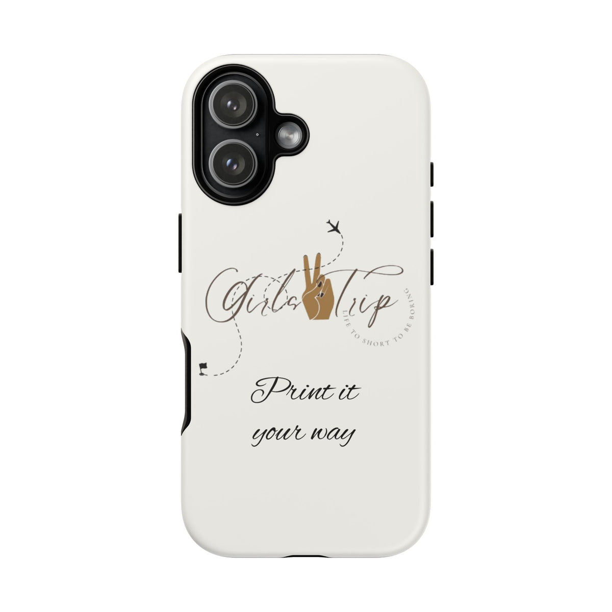 Personalized Girls Trip Phone Case – Custom Group Gift